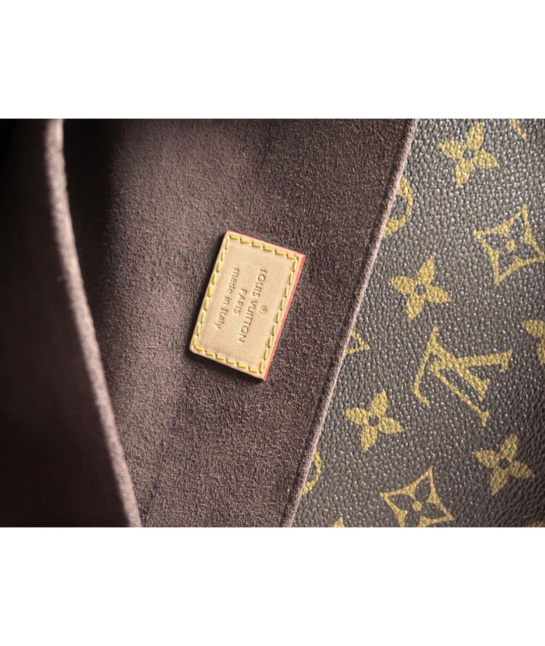 LOUIS VUITTON Коричневая сумка через плечо, фото 5