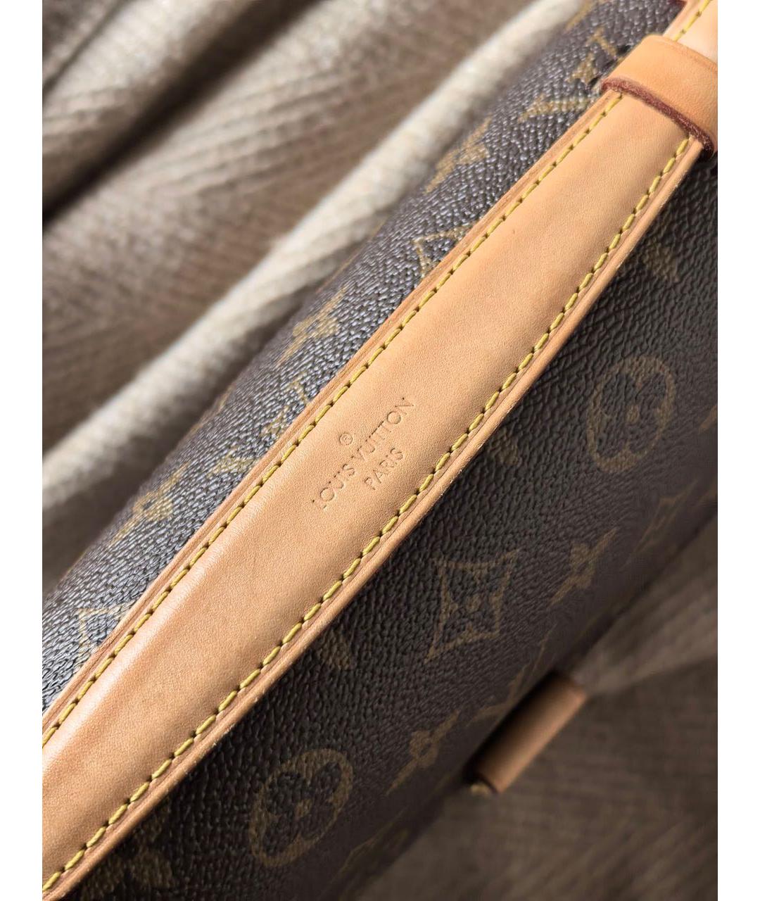 LOUIS VUITTON Коричневая сумка через плечо, фото 4