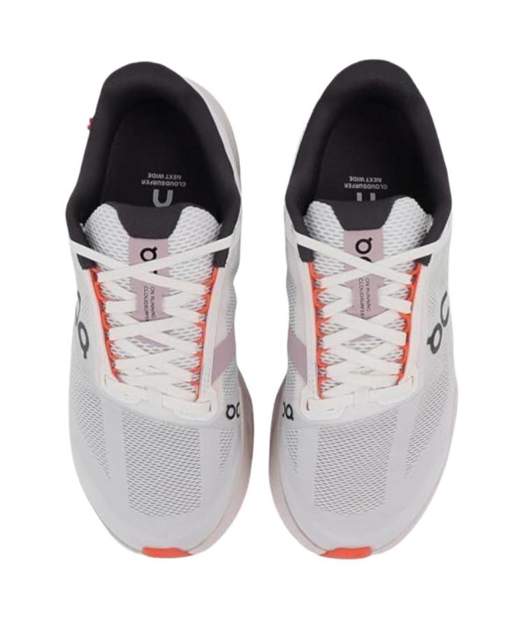 ON Белые синтетические кроссовки, фото 4