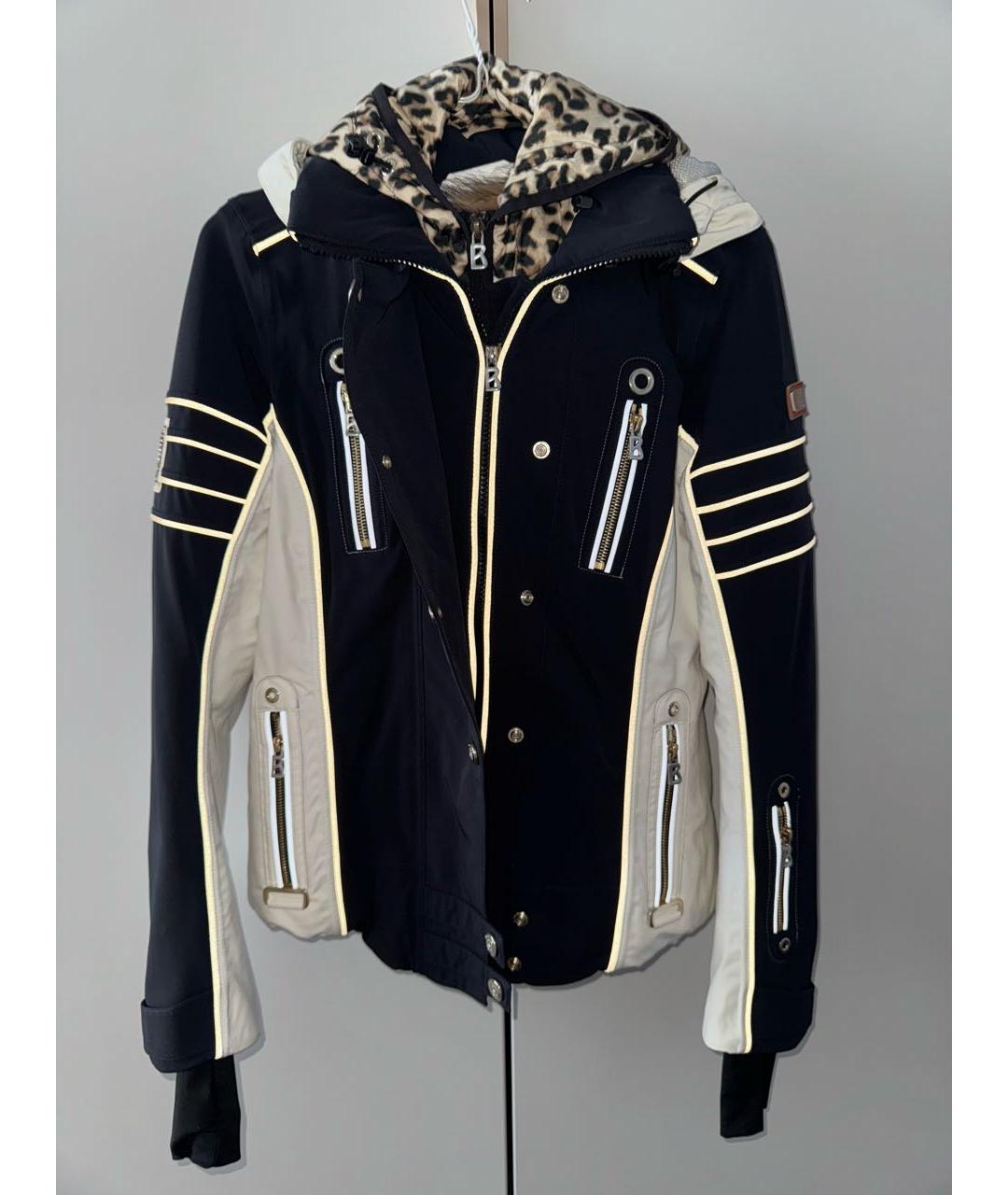 BOGNER Темно-синяя полиэстеровая куртка, фото 4