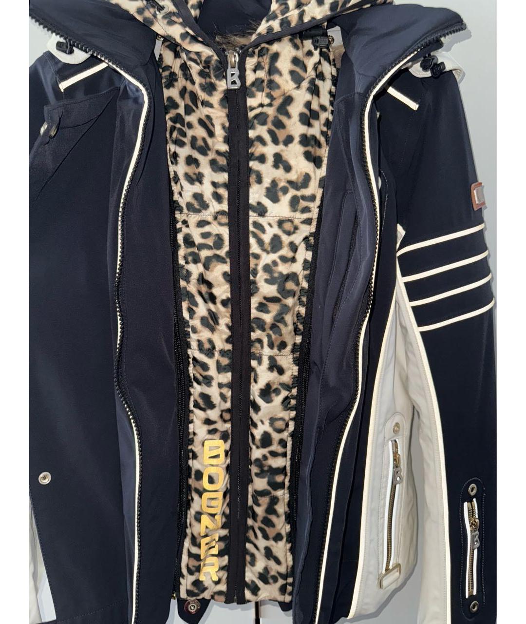 BOGNER Темно-синяя полиэстеровая куртка, фото 5