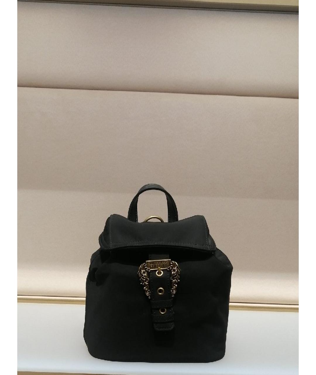 VERSACE JEANS COUTURE Черный рюкзак, фото 4