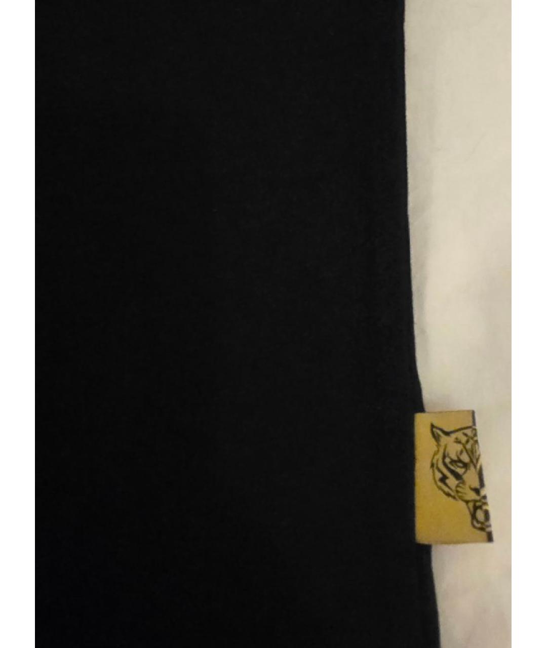 PLEIN SPORT Черная хлопковая футболка, фото 4