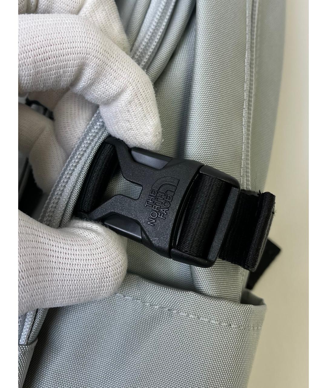 THE NORTH FACE Серый тканевый рюкзак, фото 2