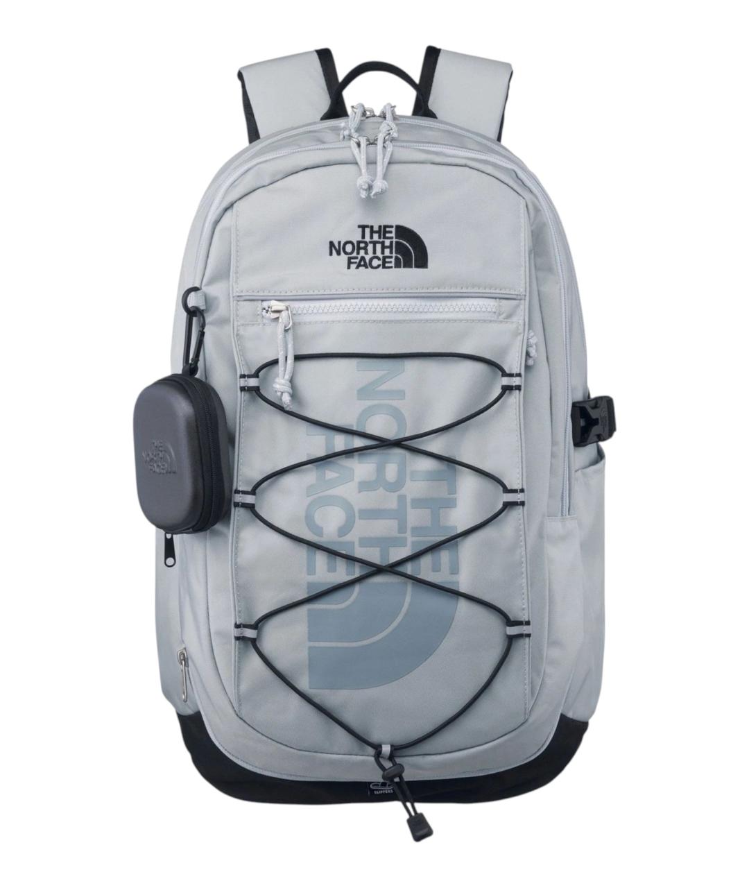 THE NORTH FACE Серый тканевый рюкзак, фото 1