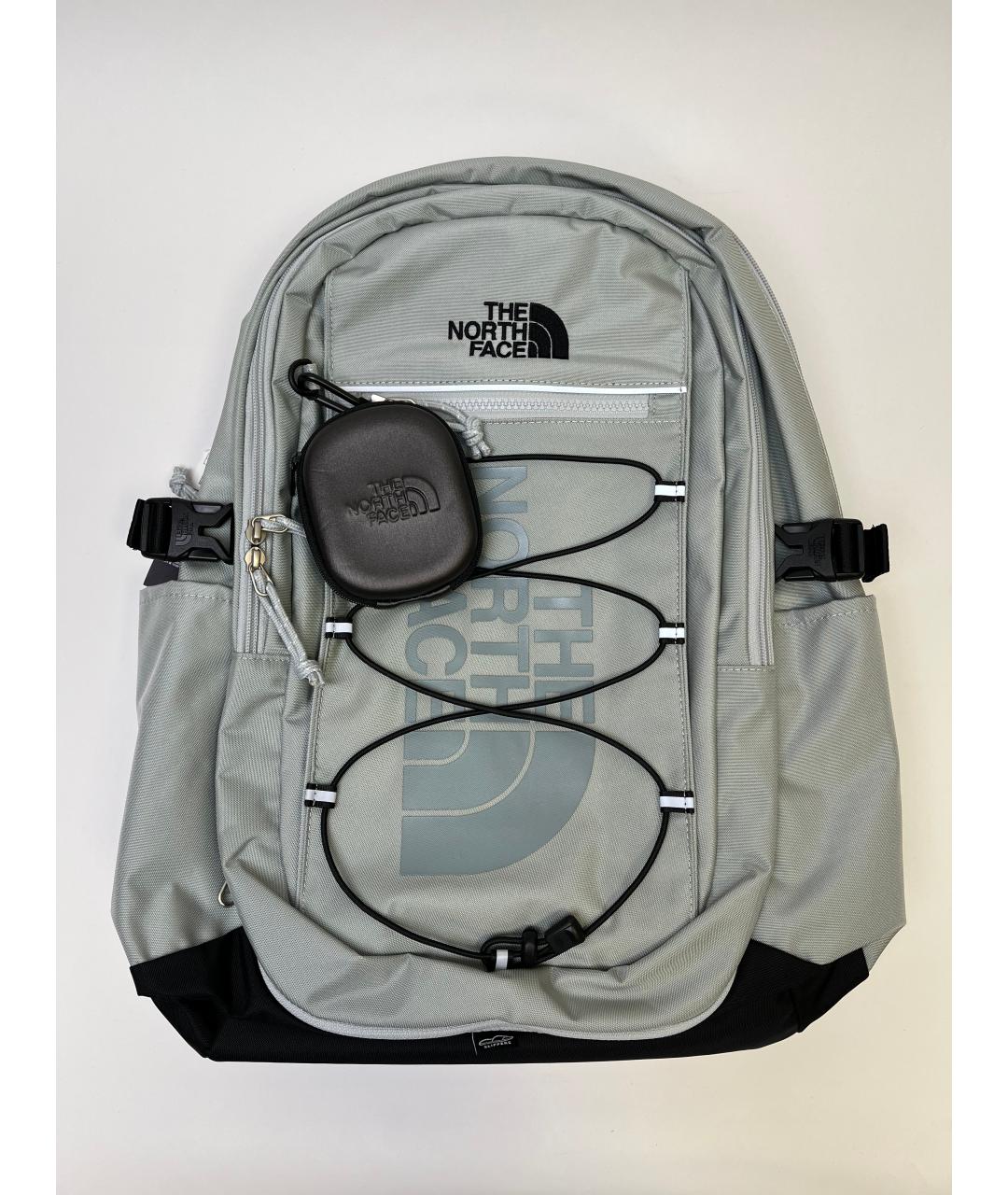 THE NORTH FACE Серый тканевый рюкзак, фото 2