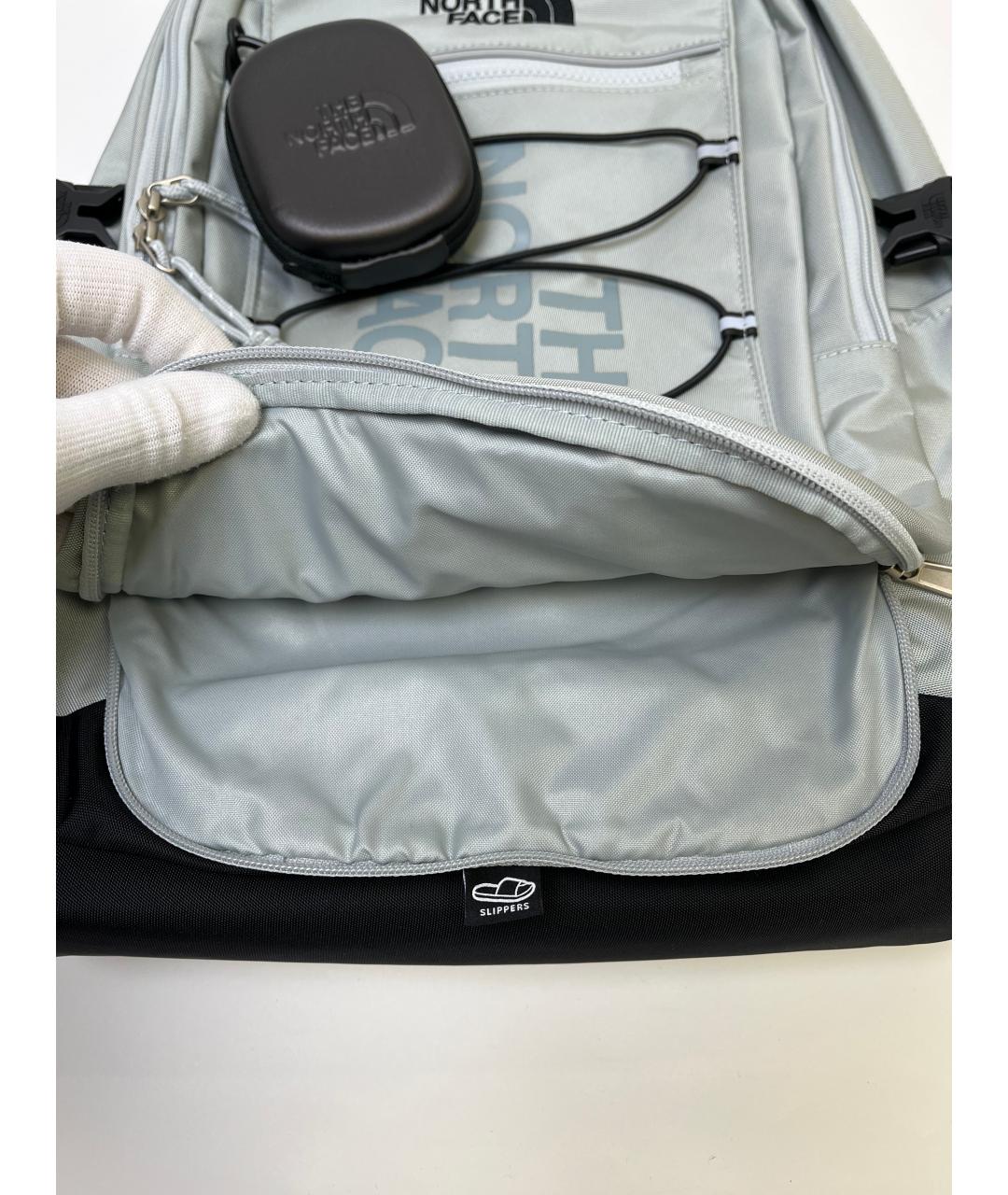 THE NORTH FACE Серый тканевый рюкзак, фото 6
