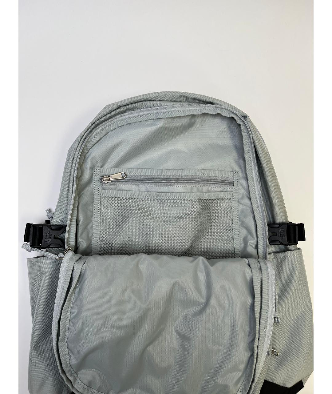 THE NORTH FACE Серый тканевый рюкзак, фото 7