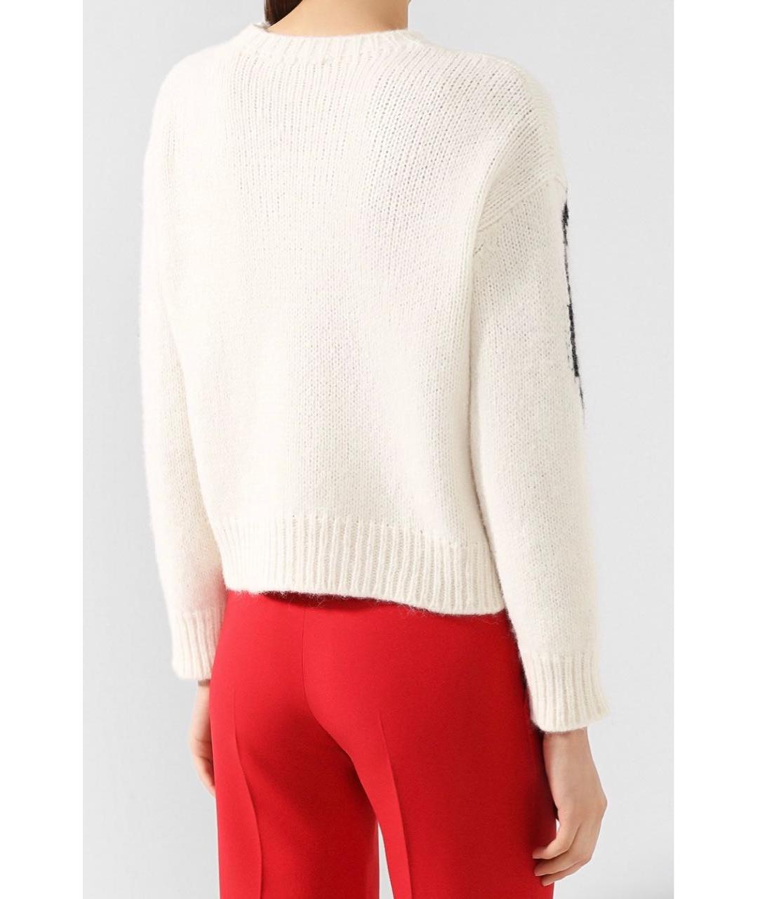 VALENTINO Бежевый шерстяной джемпер / свитер, фото 2