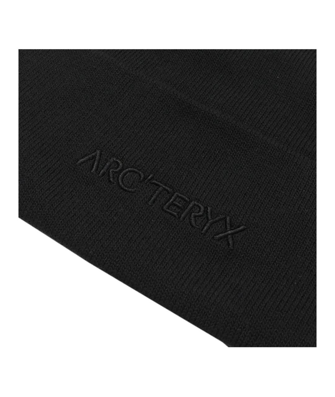 ARCTERYX Черная шапка, фото 4