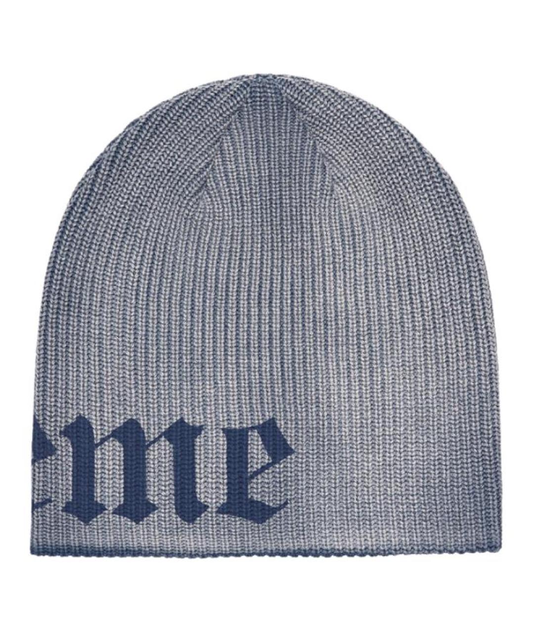 SUPREME Серая шапка, фото 2