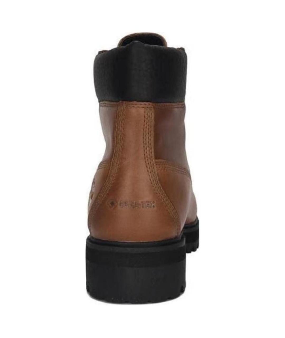 TIMBERLAND Коричневые кожаные высокие ботинки, фото 3