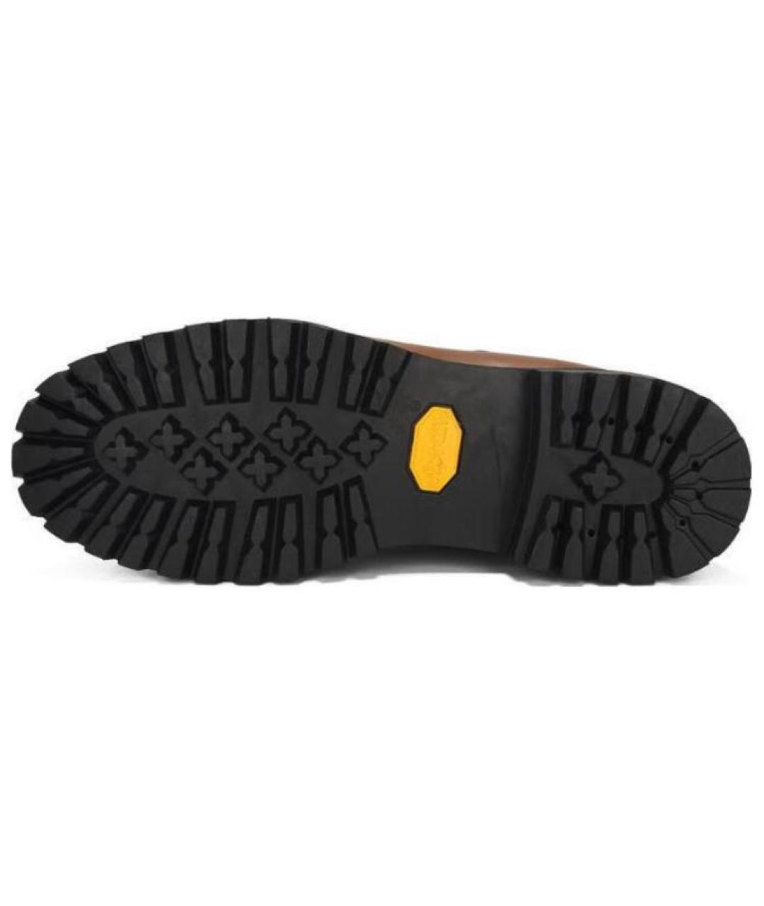 TIMBERLAND Коричневые кожаные высокие ботинки, фото 4