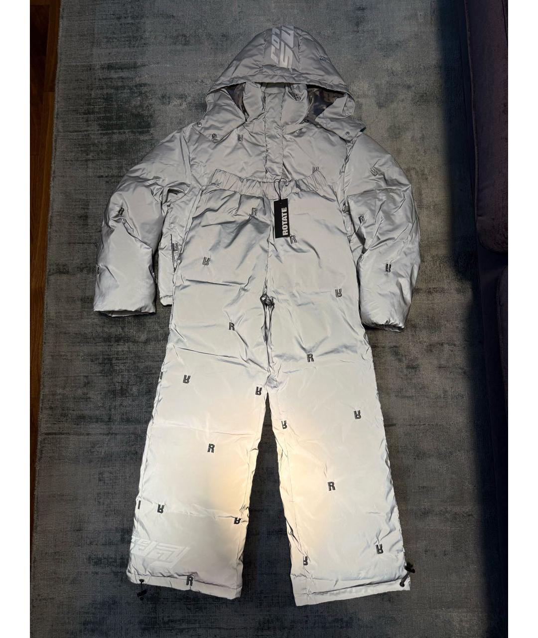 ROTATE Серебрянный полиэстеровый спортивные костюмы, фото 5