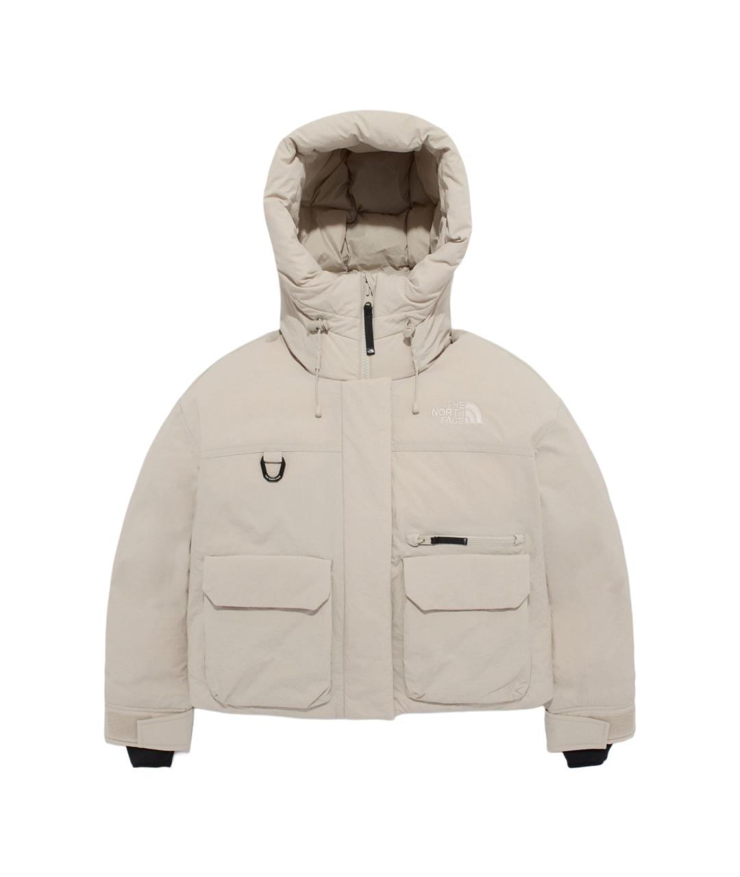 THE NORTH FACE Бежевый пуховик, фото 1