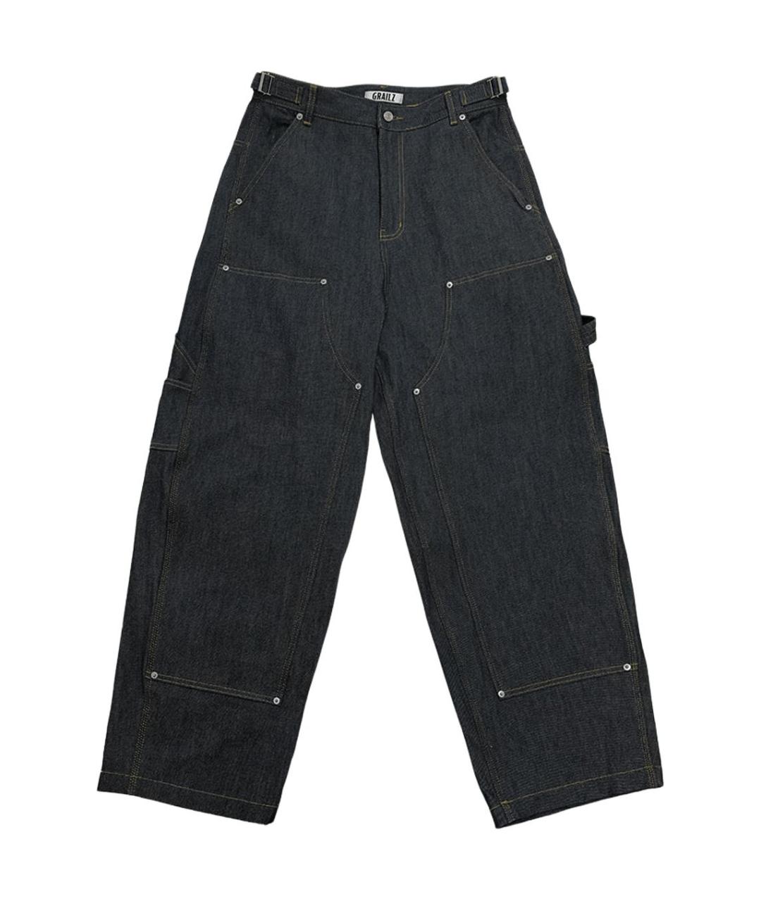 GRAILZ PROJECT G/R Синие прямые джинсы, фото 1