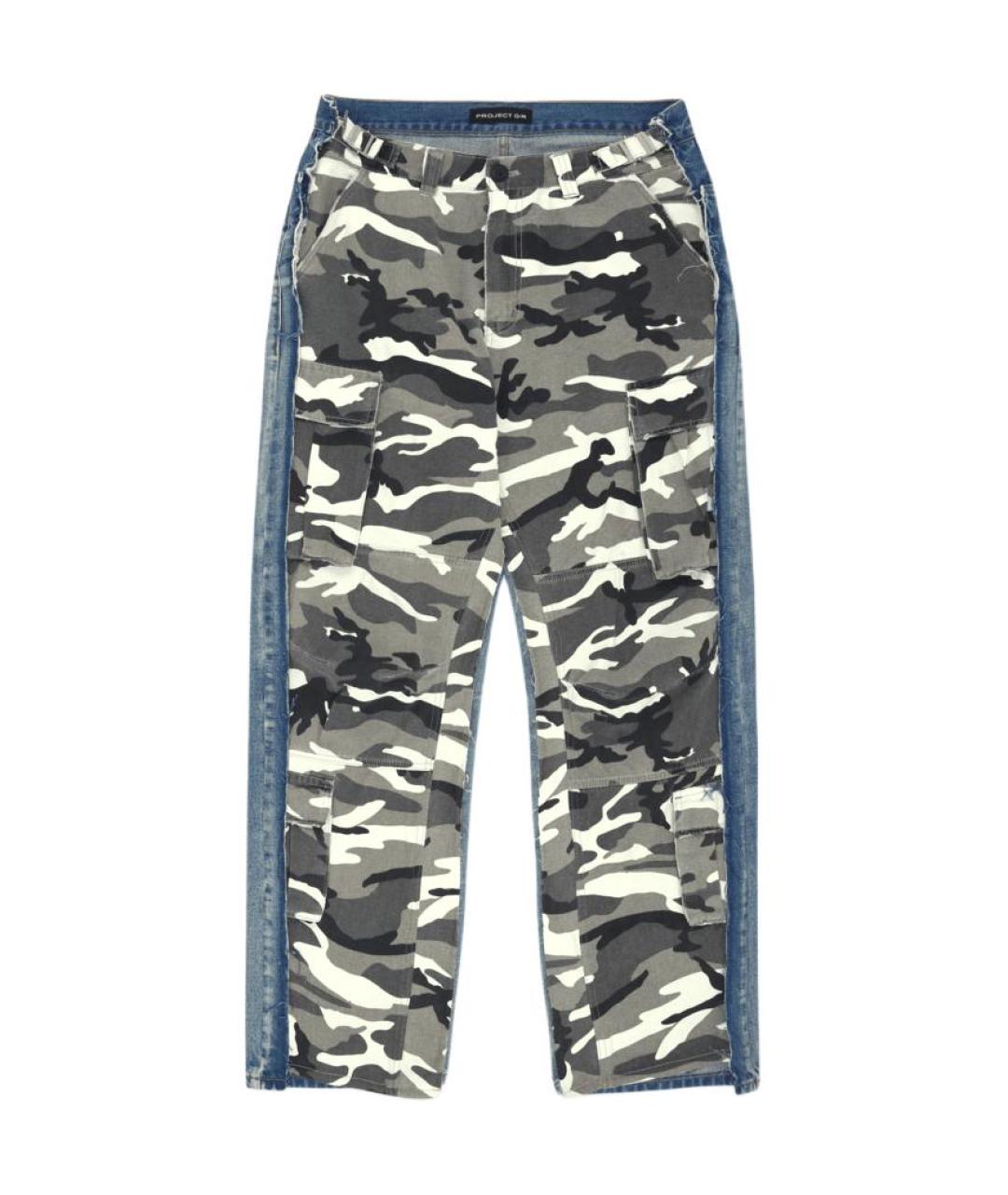 GRAILZ PROJECT G/R Мульти хлопковые прямые джинсы, фото 1