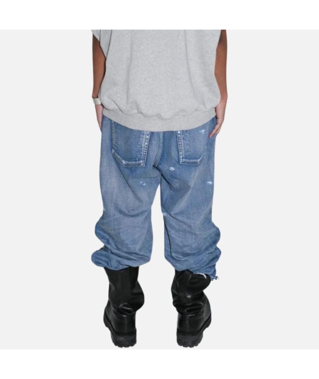 GRAILZ PROJECT G/R Мульти хлопковые прямые джинсы, фото 4