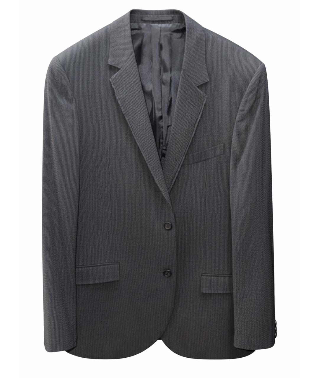 LANVIN Черный шелковый пиджак, фото 1