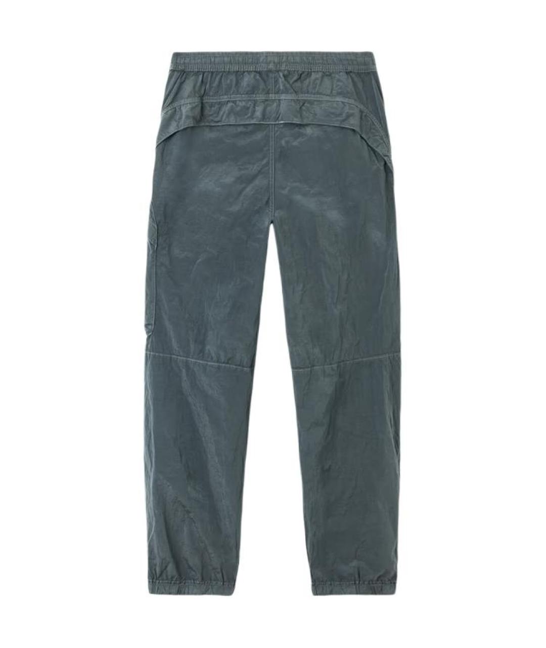 STONE ISLAND Синие повседневные брюки, фото 2