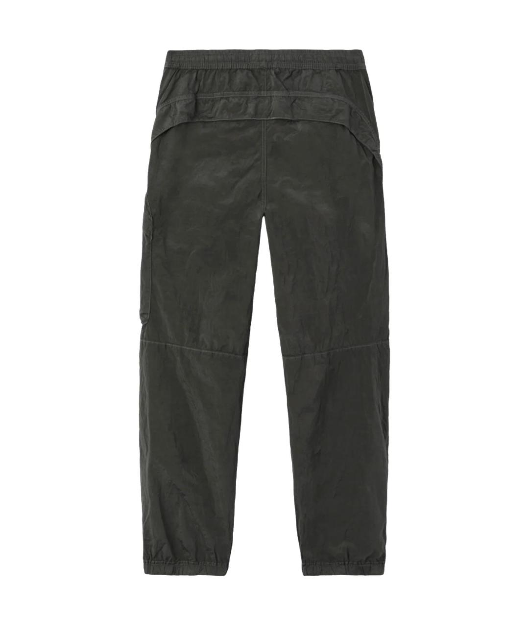 STONE ISLAND Зеленые брюки чинос, фото 2