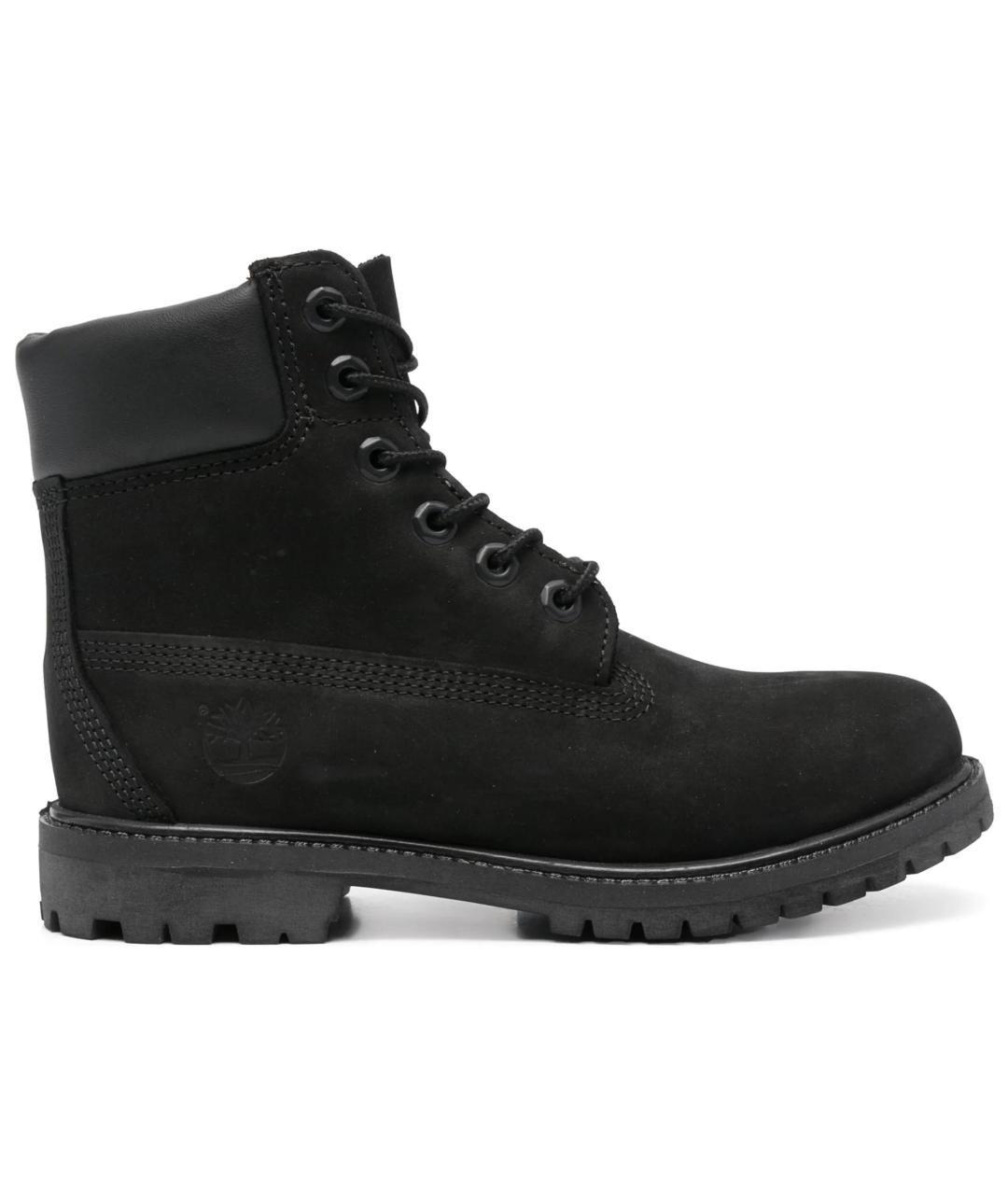 TIMBERLAND Черные кожаные сапоги, фото 1