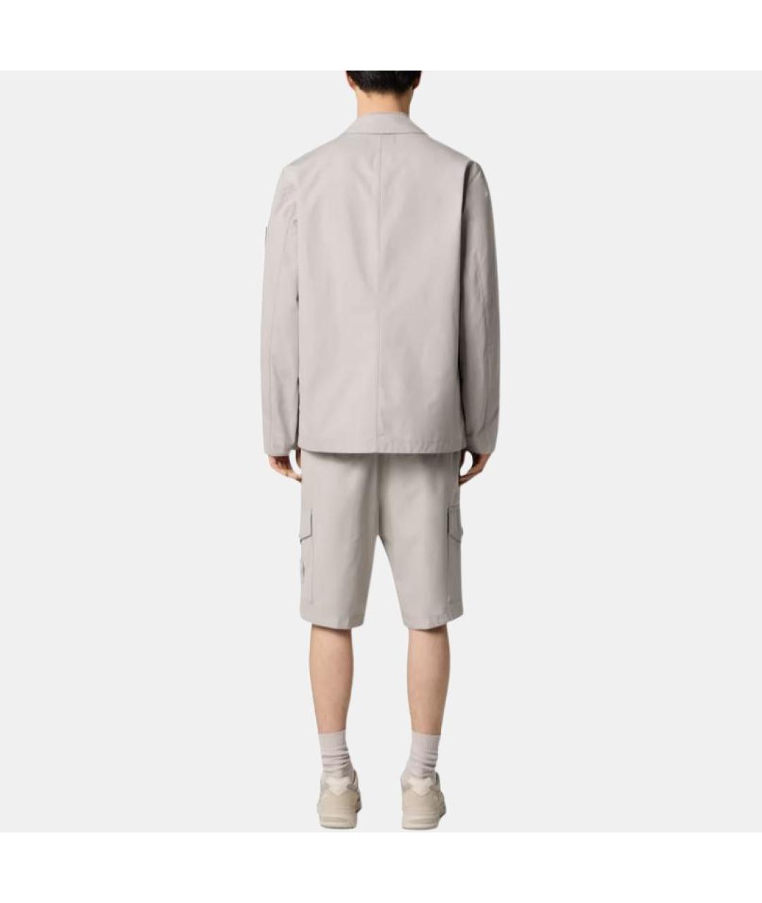 STONE ISLAND Серые шорты, фото 5