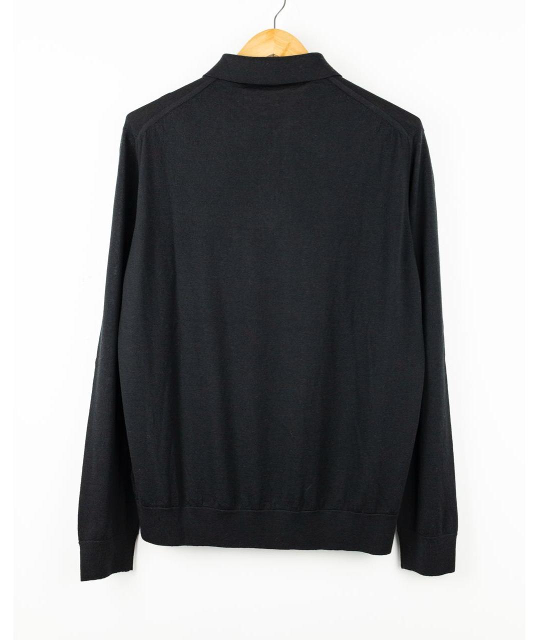 ELEVENTY Черный шерстяной джемпер / свитер, фото 2