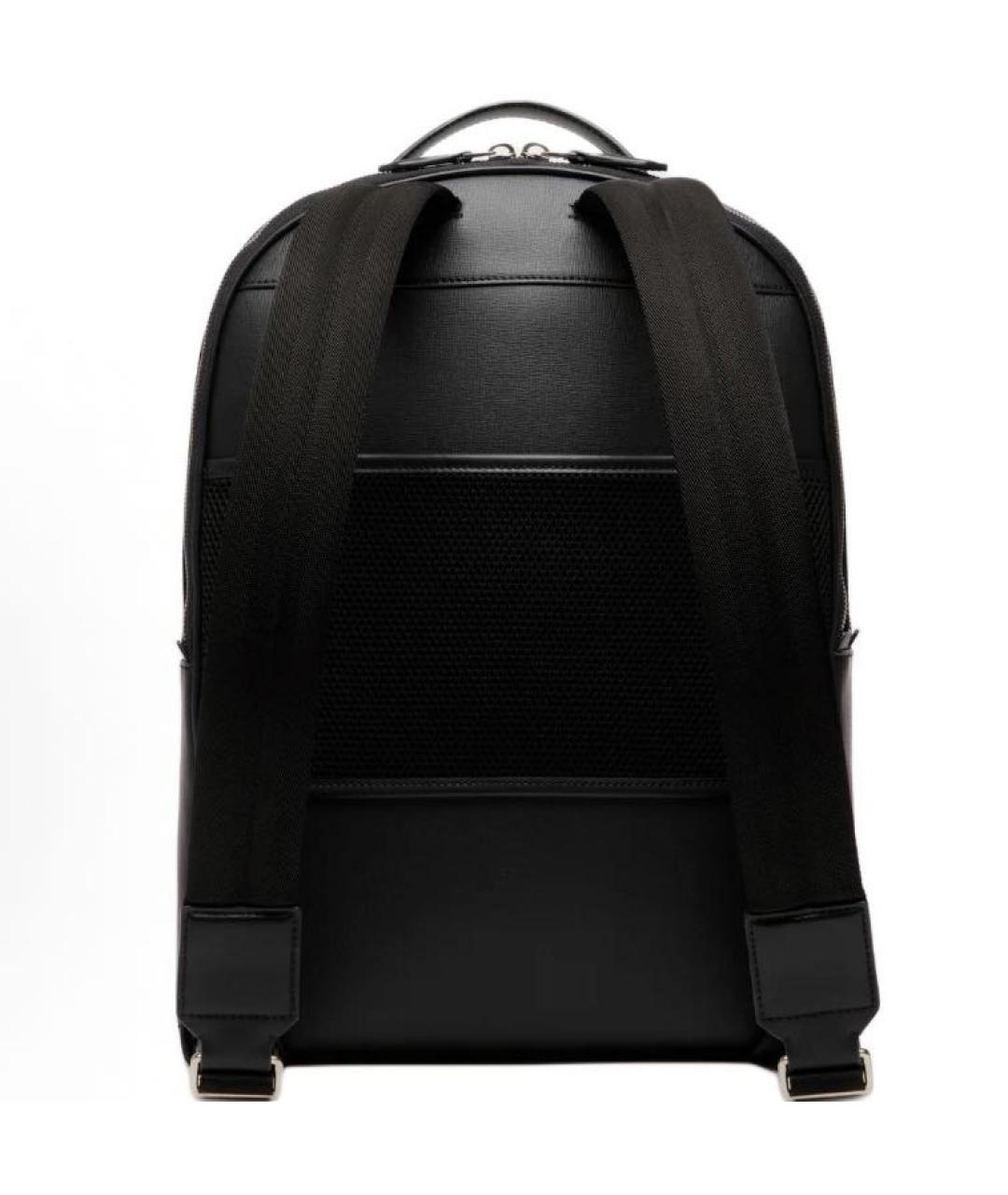 BALLY Черный кожаный рюкзак, фото 3