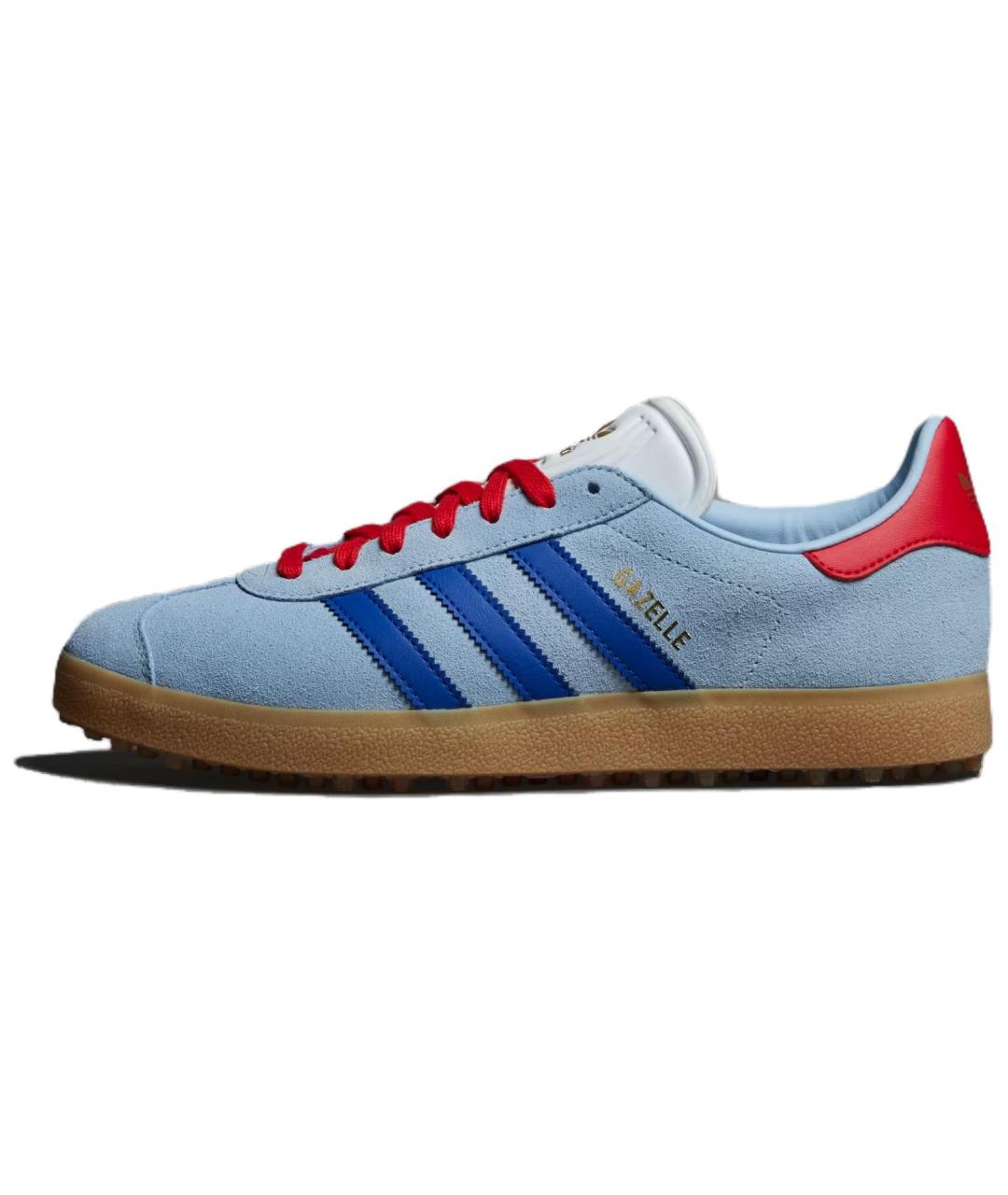 ADIDAS Синие замшевые кеды, фото 2