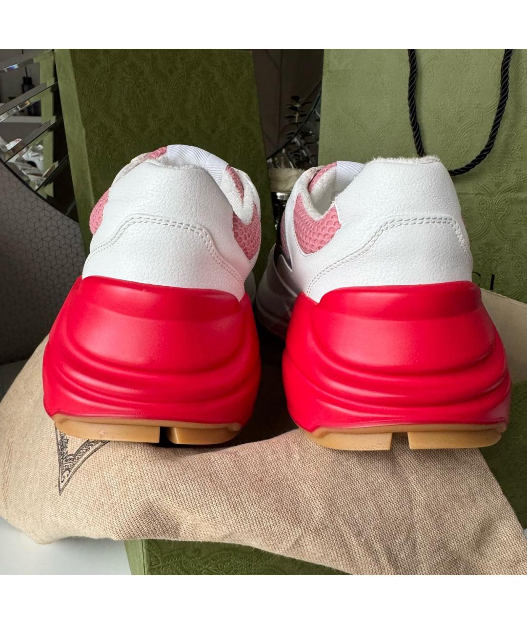 GUCCI Мульти текстильные кроссовки, фото 3