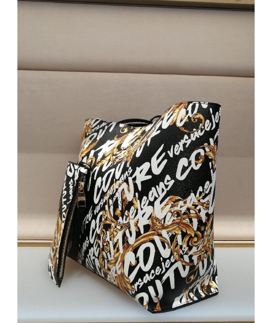 VERSACE JEANS COUTURE Мульти сумка тоут, фото 2