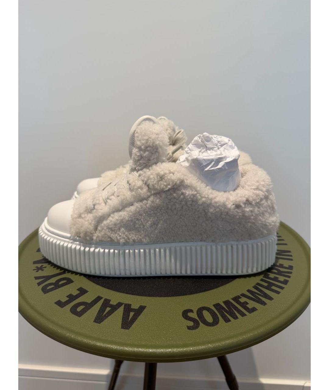 MIU MIU Белые кеды, фото 3