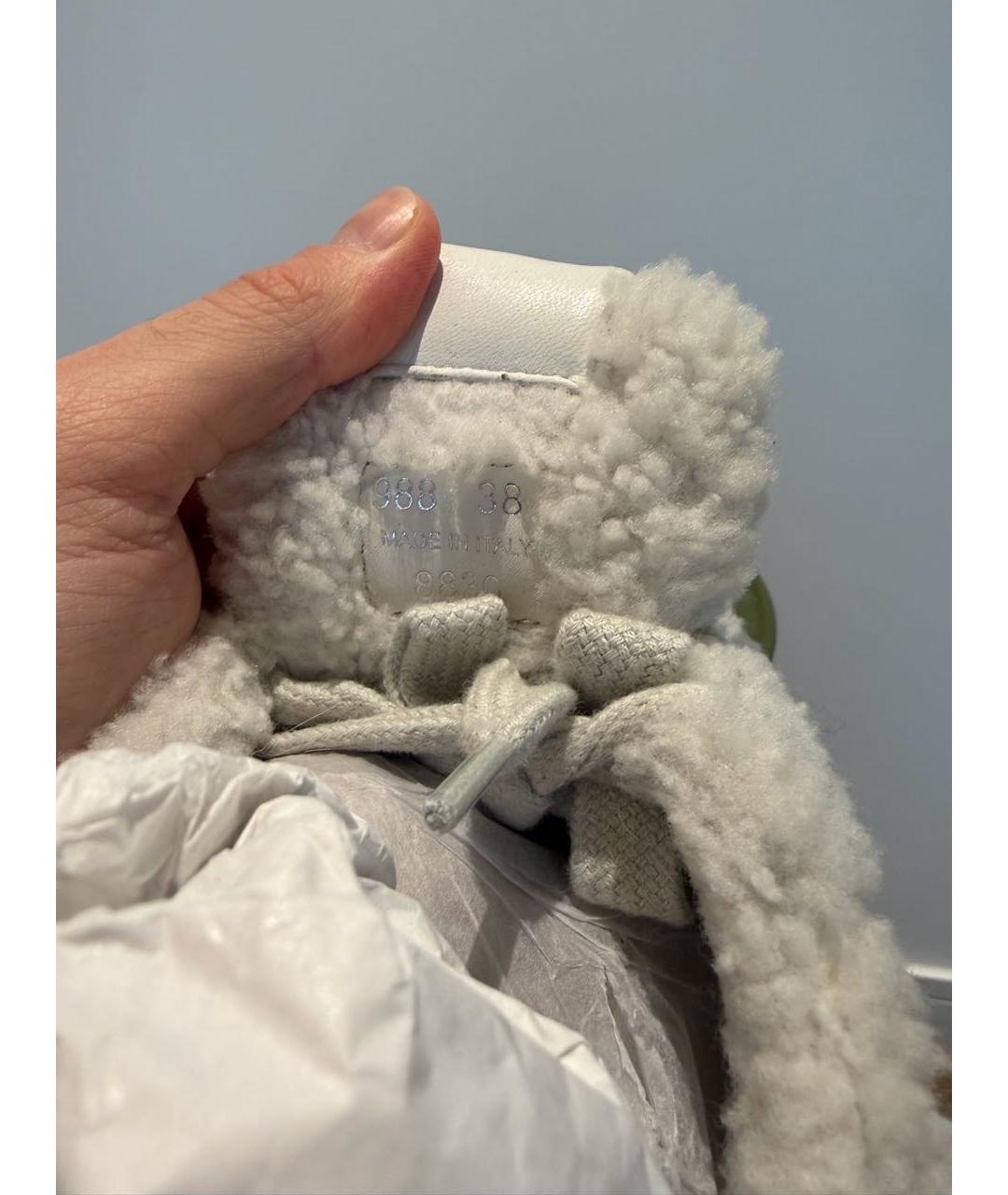 MIU MIU Белые кеды, фото 5