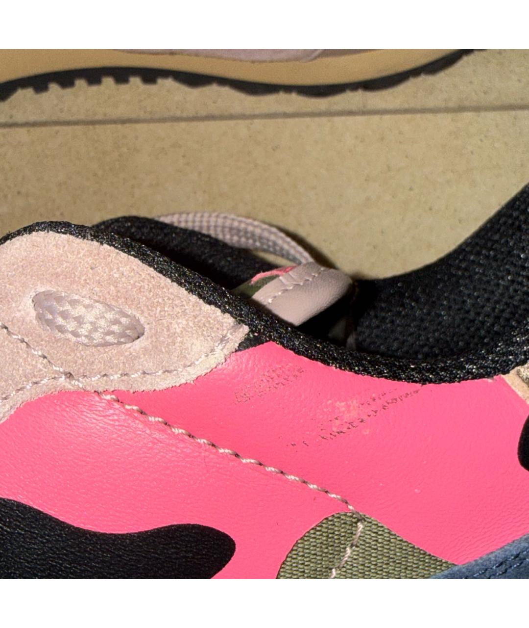 VALENTINO Мульти кожаные низкие кроссовки / кеды, фото 6