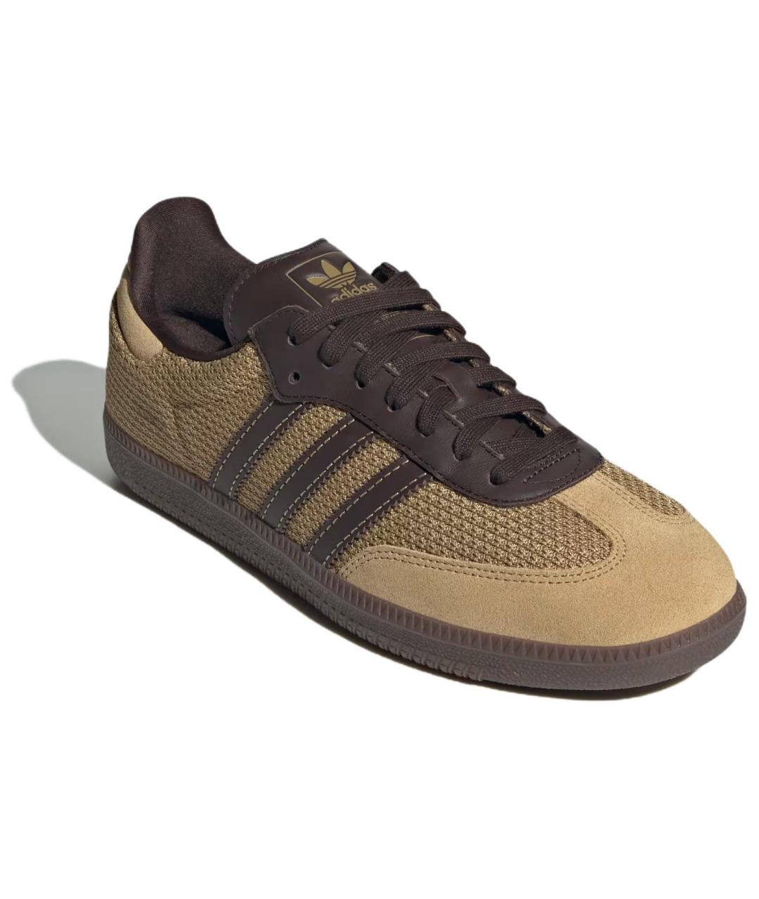 ADIDAS Золотые низкие кроссовки / кеды, фото 3