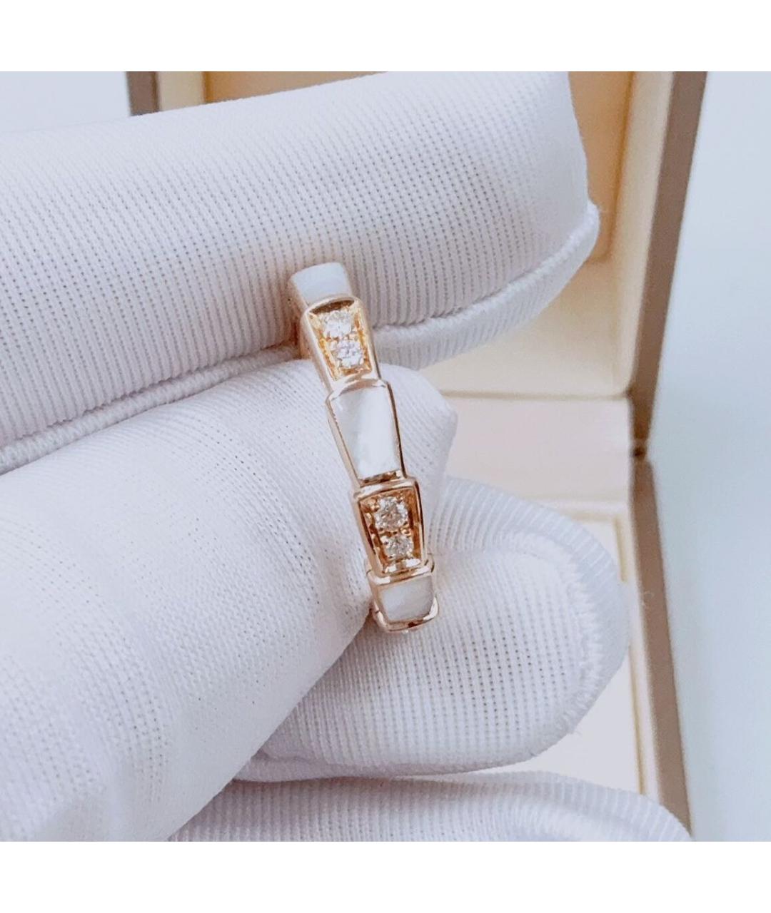 BVLGARI Розовое кольцо из розового золота, фото 4