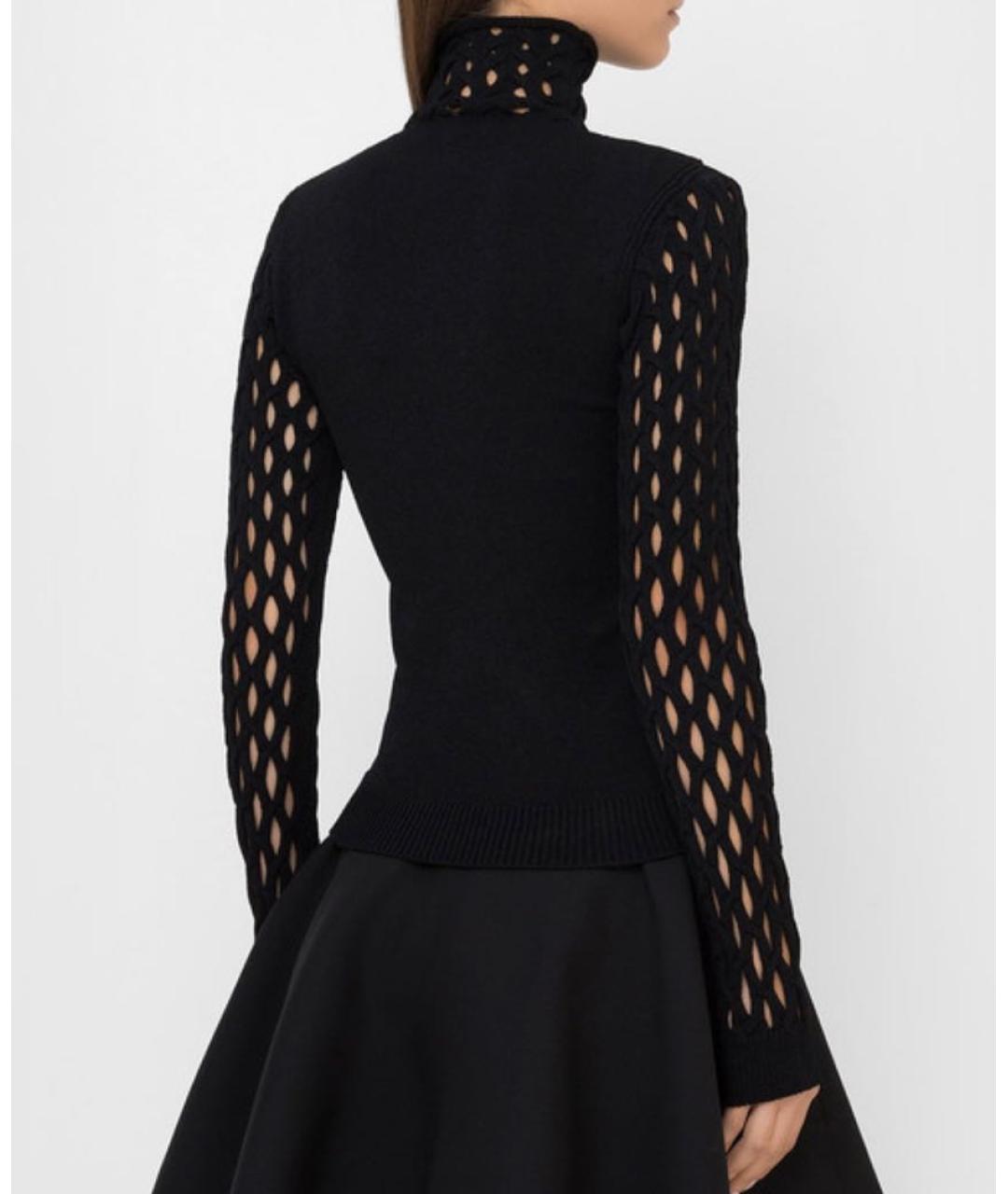 VALENTINO Черная вискозная водолазка, фото 2