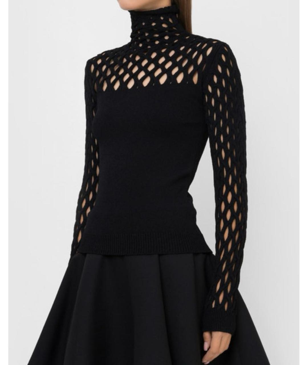 VALENTINO Черная вискозная водолазка, фото 3