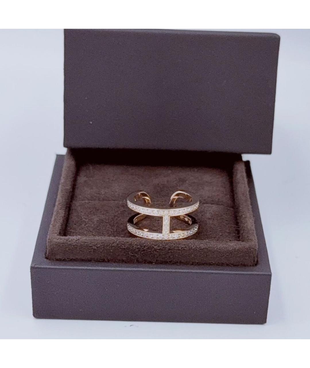 HERMES Розовое кольцо из розового золота, фото 8