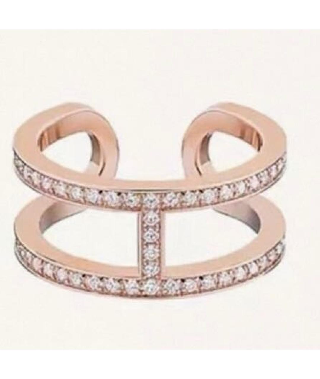 HERMES Розовое кольцо из розового золота, фото 9