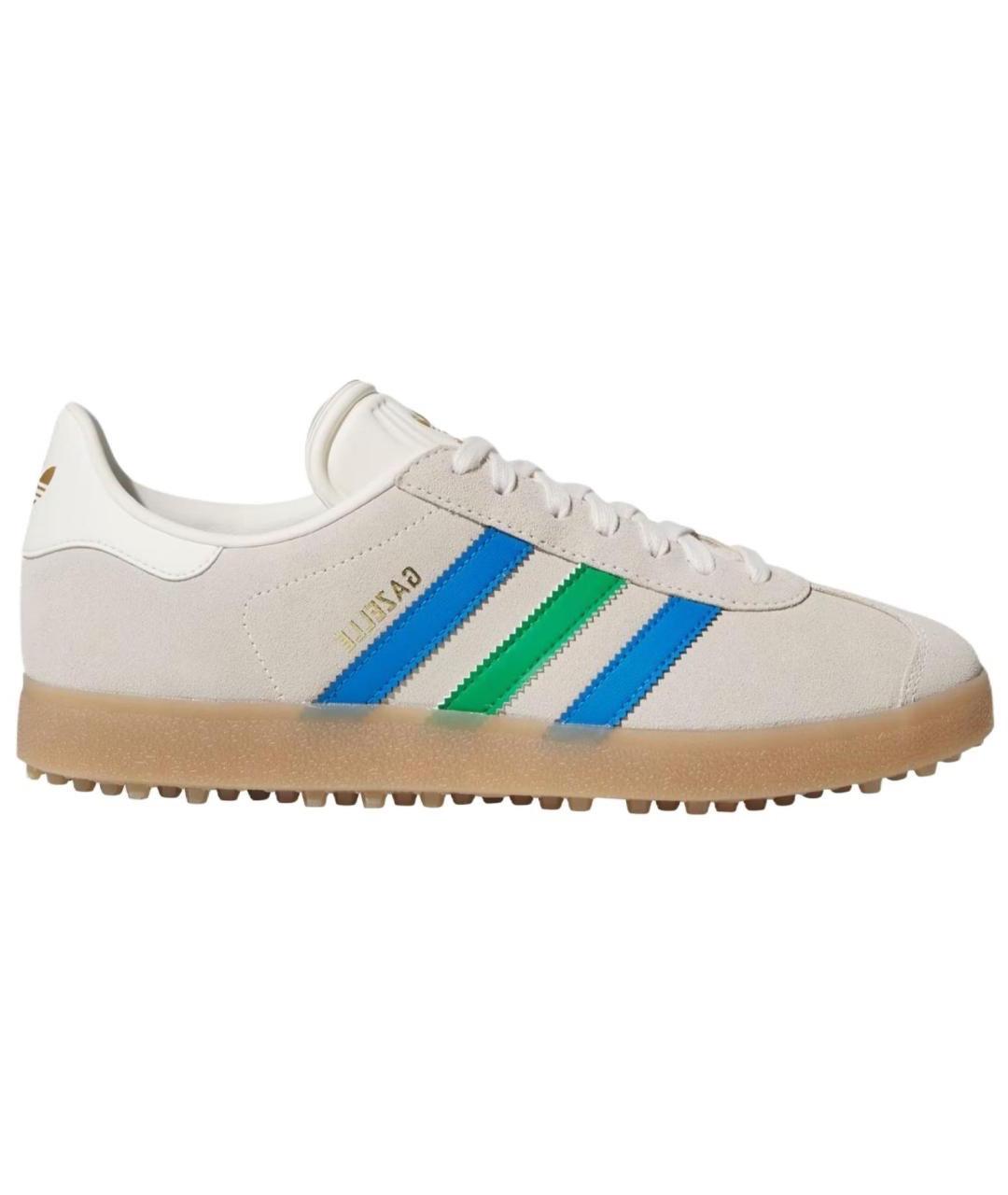 ADIDAS Бежевые замшевые кроссовки, фото 1