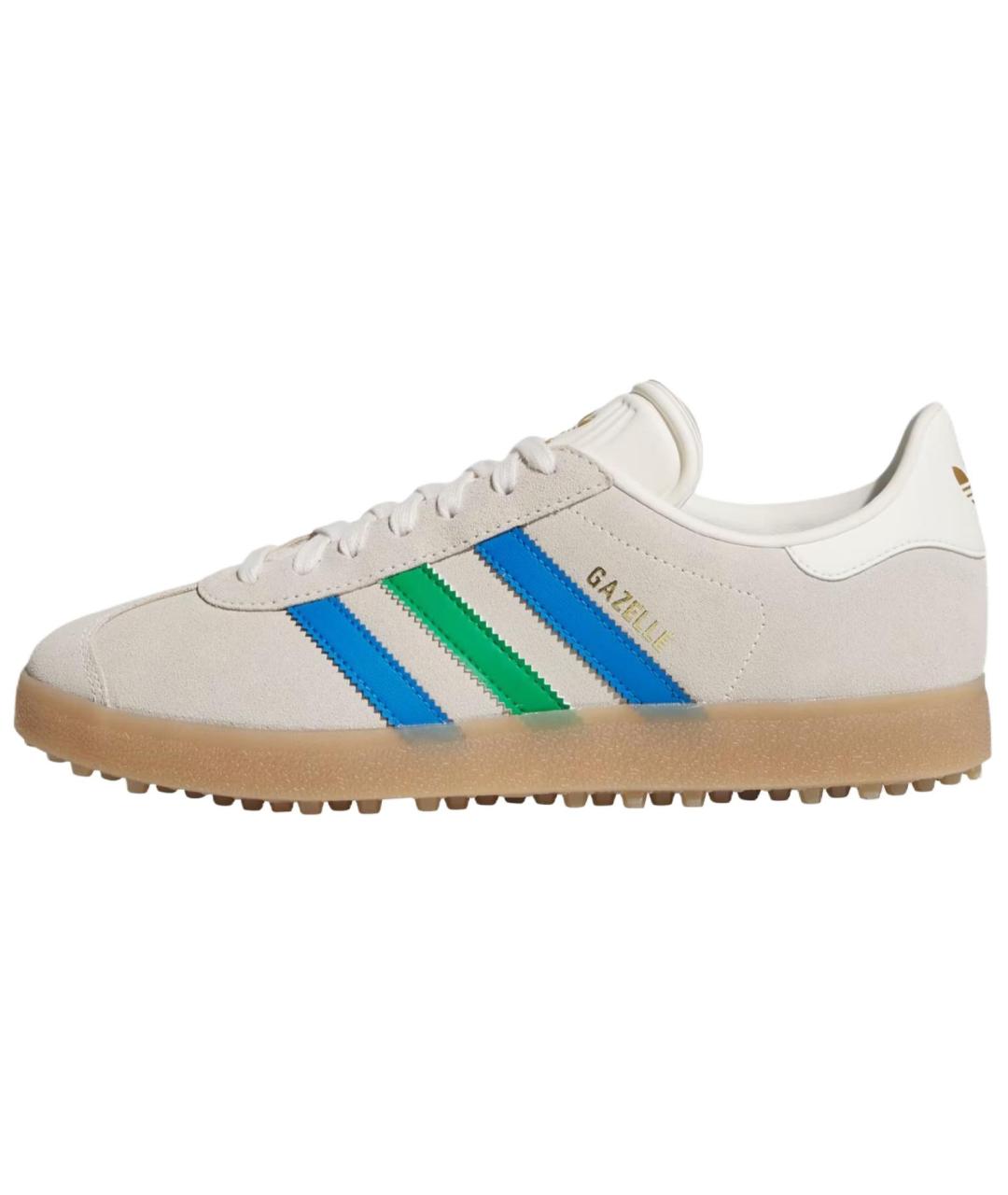 ADIDAS Бежевые замшевые кроссовки, фото 5