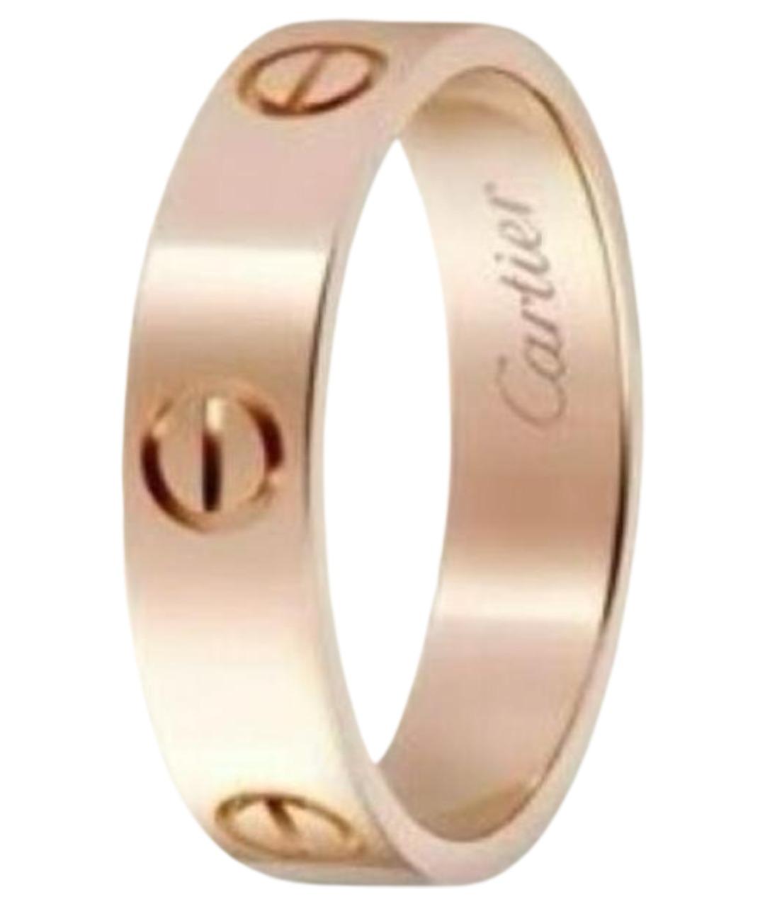 CARTIER Розовое кольцо из розового золота, фото 1