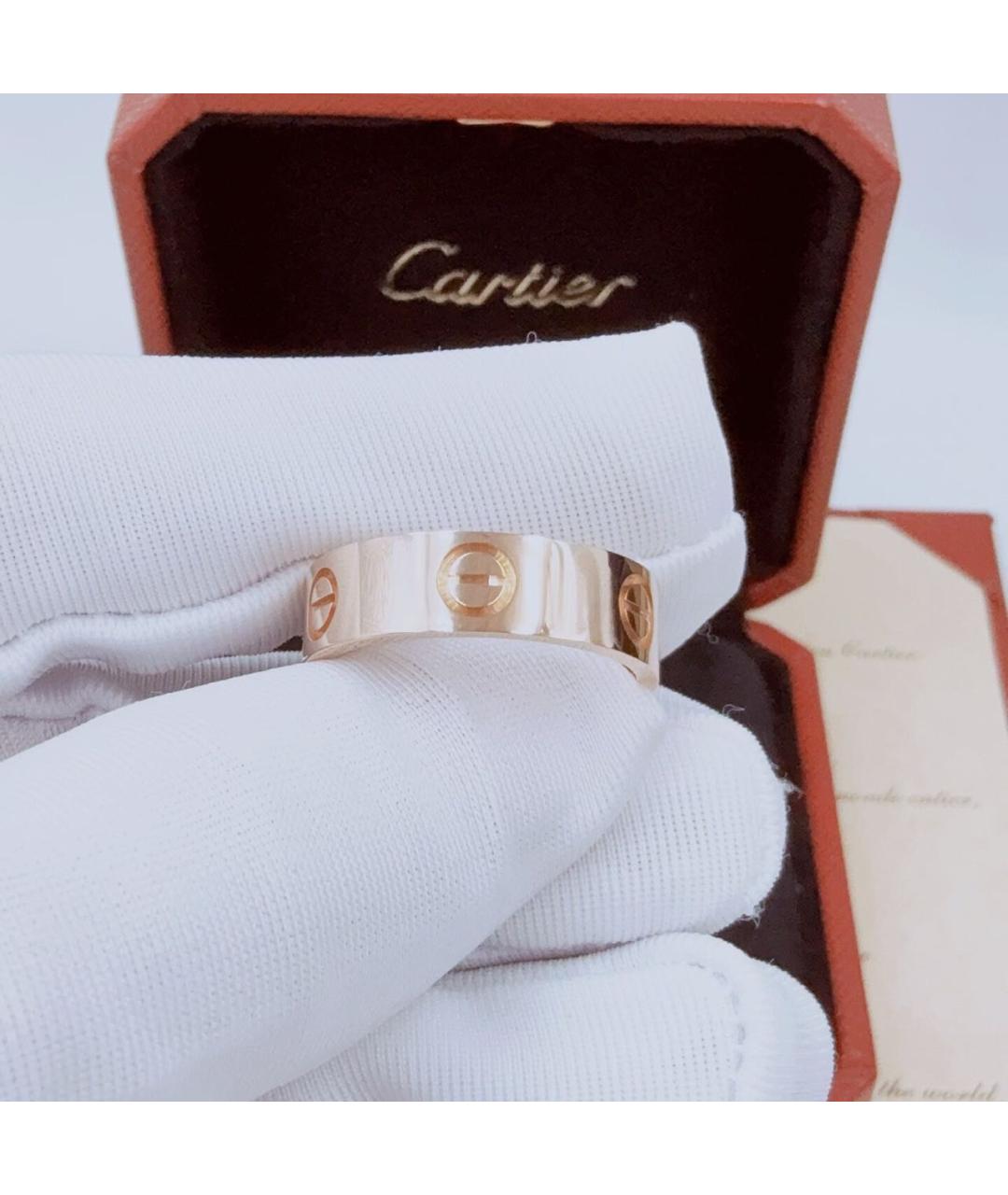 CARTIER Розовое кольцо из розового золота, фото 2