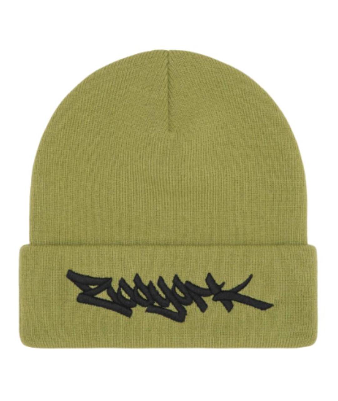 SUPREME Зеленая шерстяная шапка, фото 1