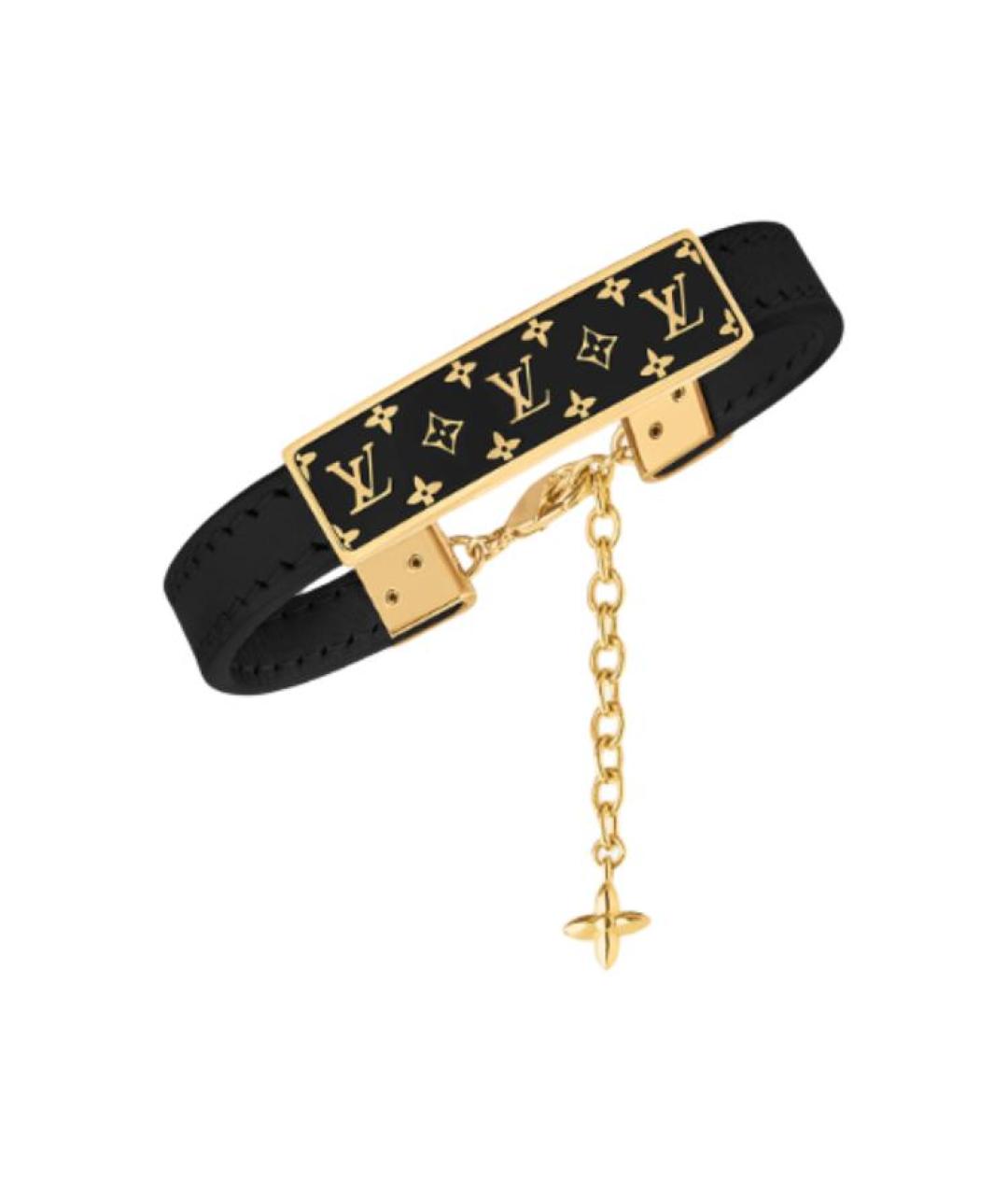 LOUIS VUITTON Черный браслет, фото 2