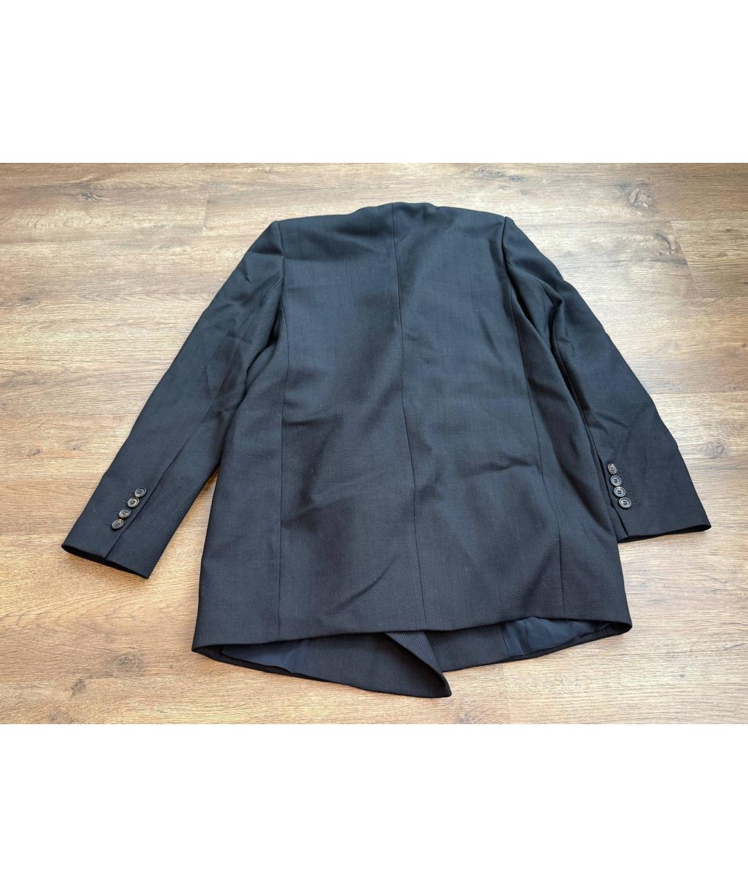 BRUNELLO CUCINELLI Черный шерстяной жакет/пиджак, фото 6