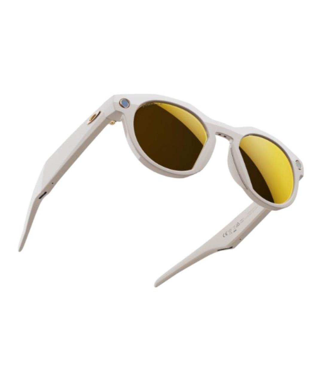 OAKLEY Белые пластиковые солнцезащитные очки, фото 2