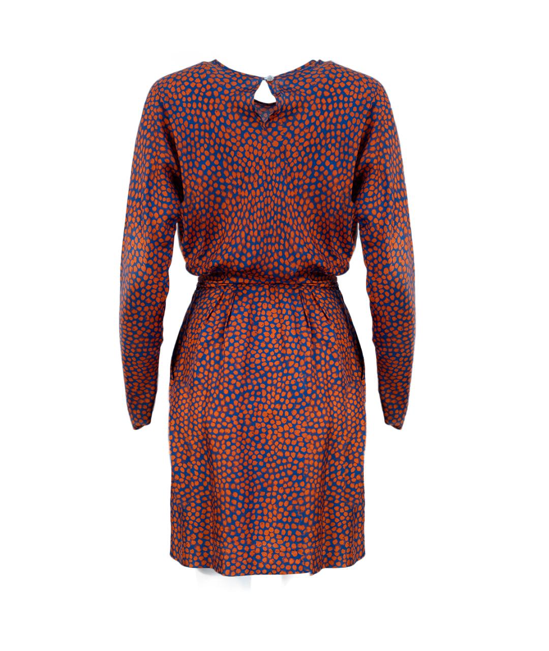 ALEXANDER TEREKHOV Мульти шелковое повседневное платье, фото 2